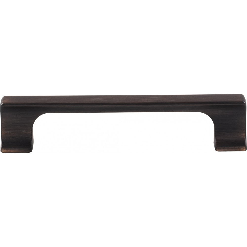 96 mm Center-to-Center Polished Chrome Carmen Cabinet Bar Pull