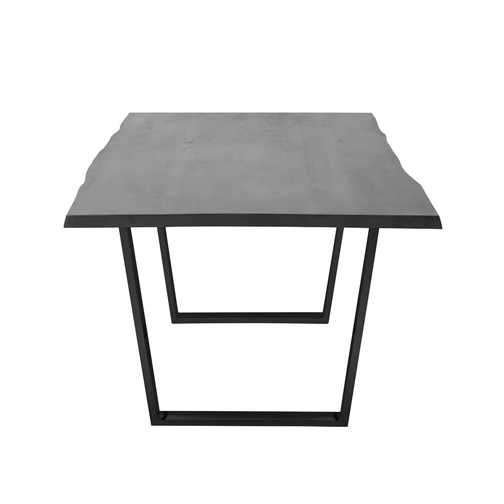 Versailles Oxidized Gray Wood Dining Table, HGSX202