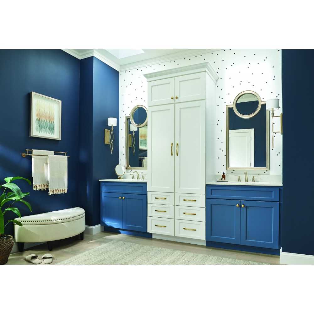 305 mm Center-to-Center Satin Nickel Rae Cabinet Pull