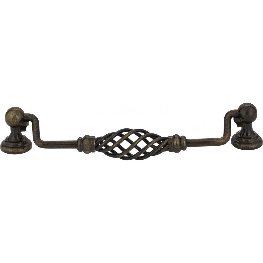 128 mm Center-to-Center Distressed Antique Brass Bremen 1 Cabinet Pull