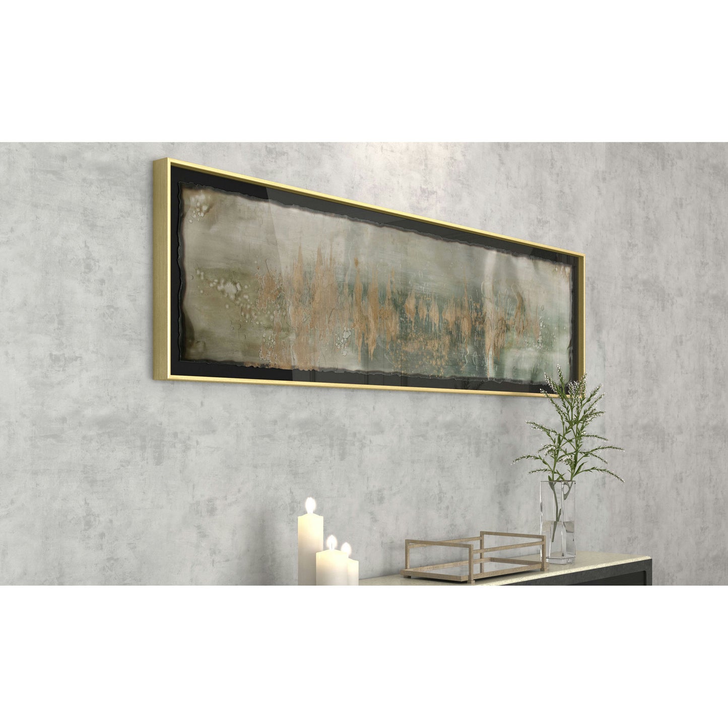 Ingot Hand Painted Metal Wall Décor