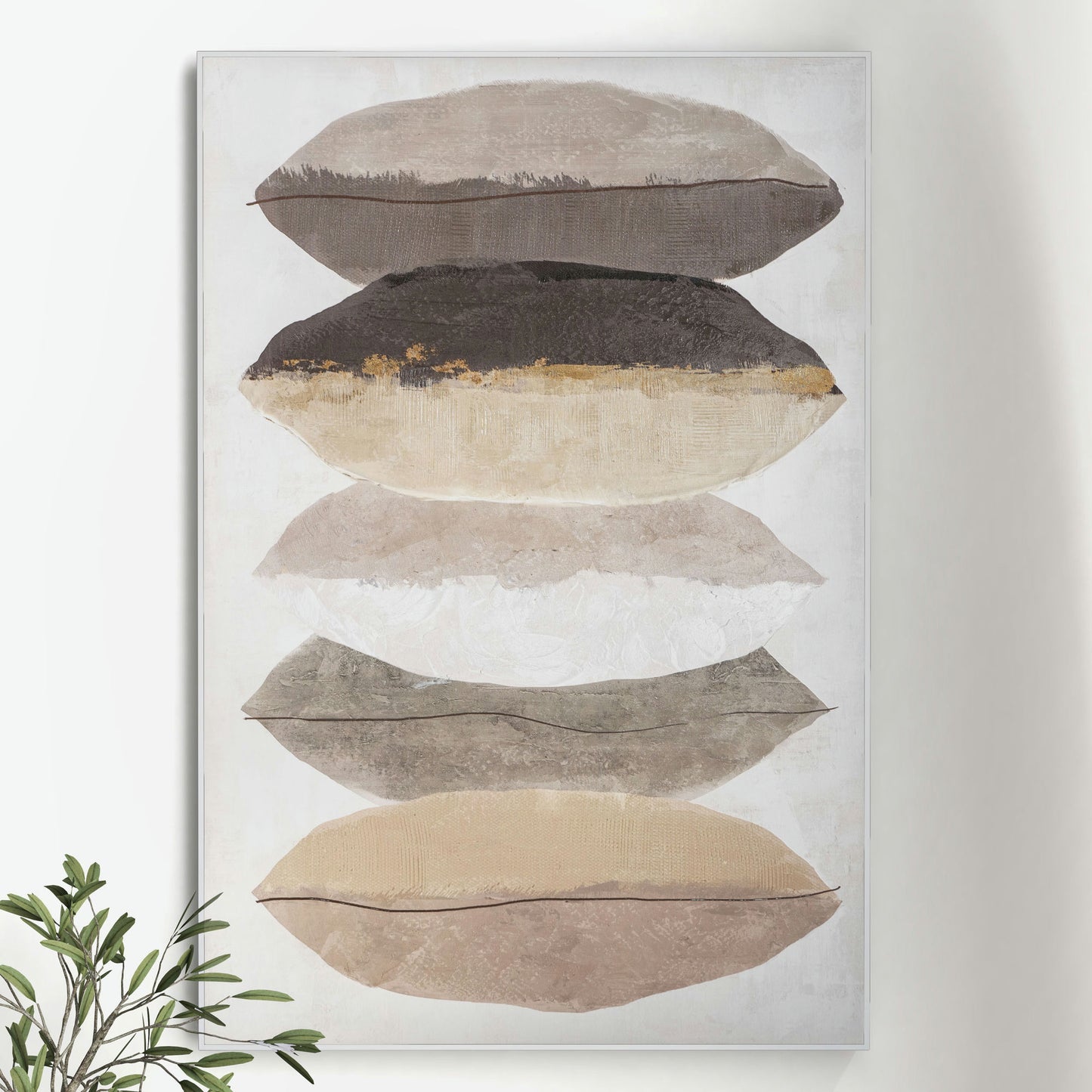 Sweet Serenity Hand Painted Framed Giclee