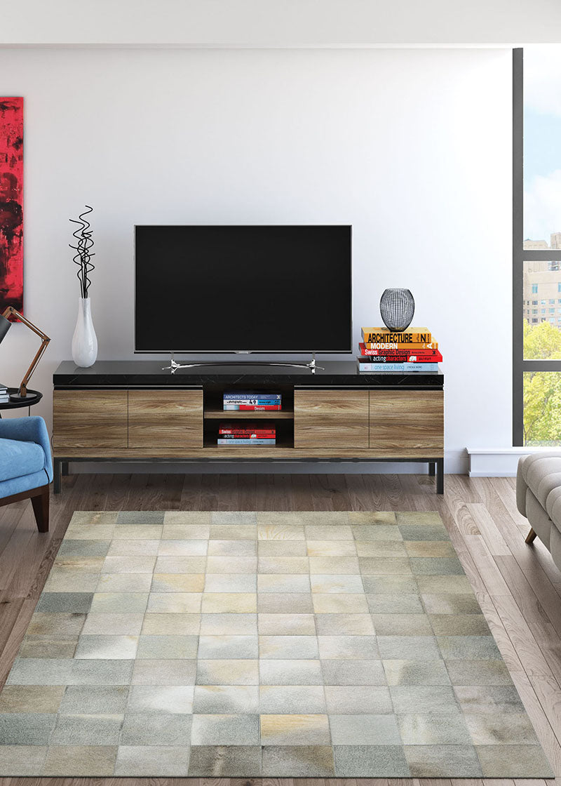 Couristan Chalet Tile Ivory Rug 3.6 x 5.6