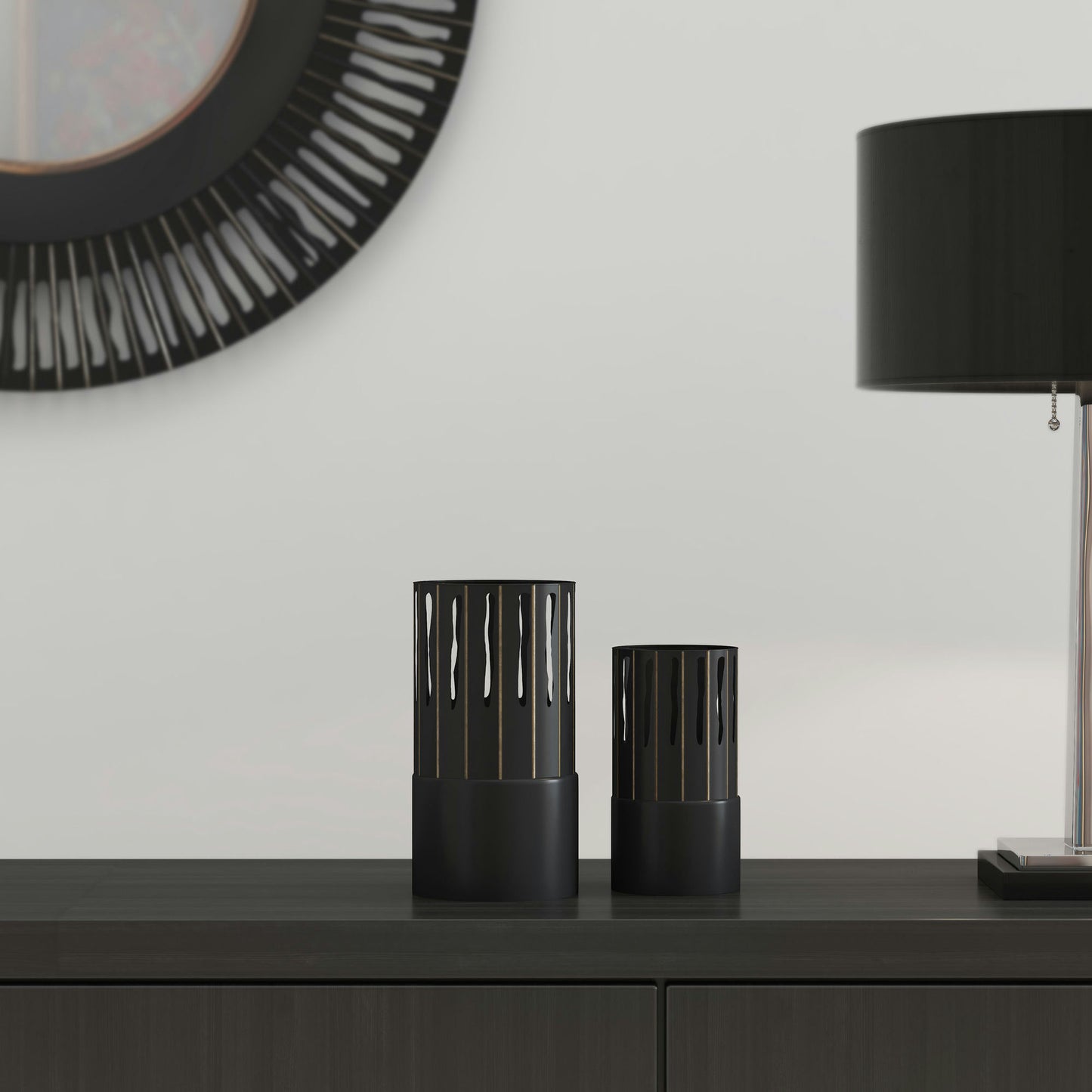 Sadira S2 Metal Candle Holders