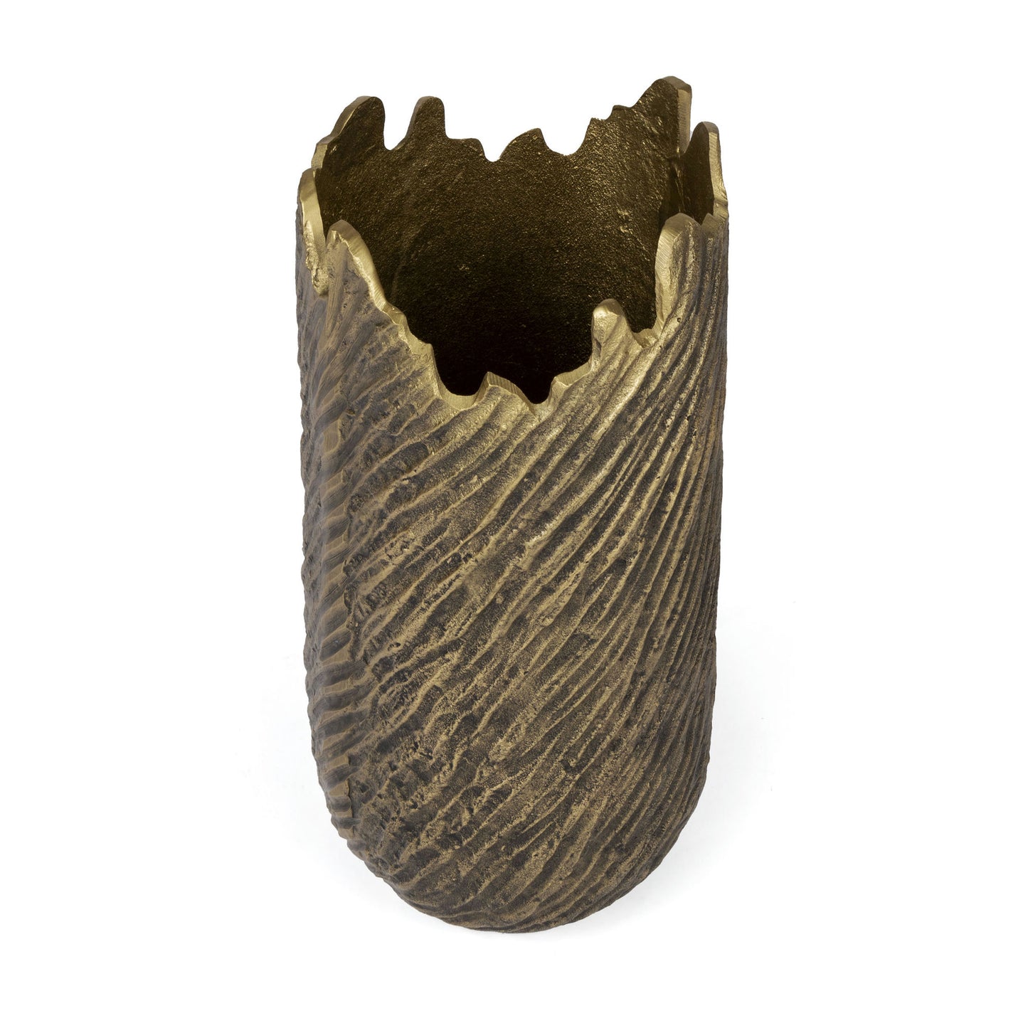Leela Gold Metal Vase