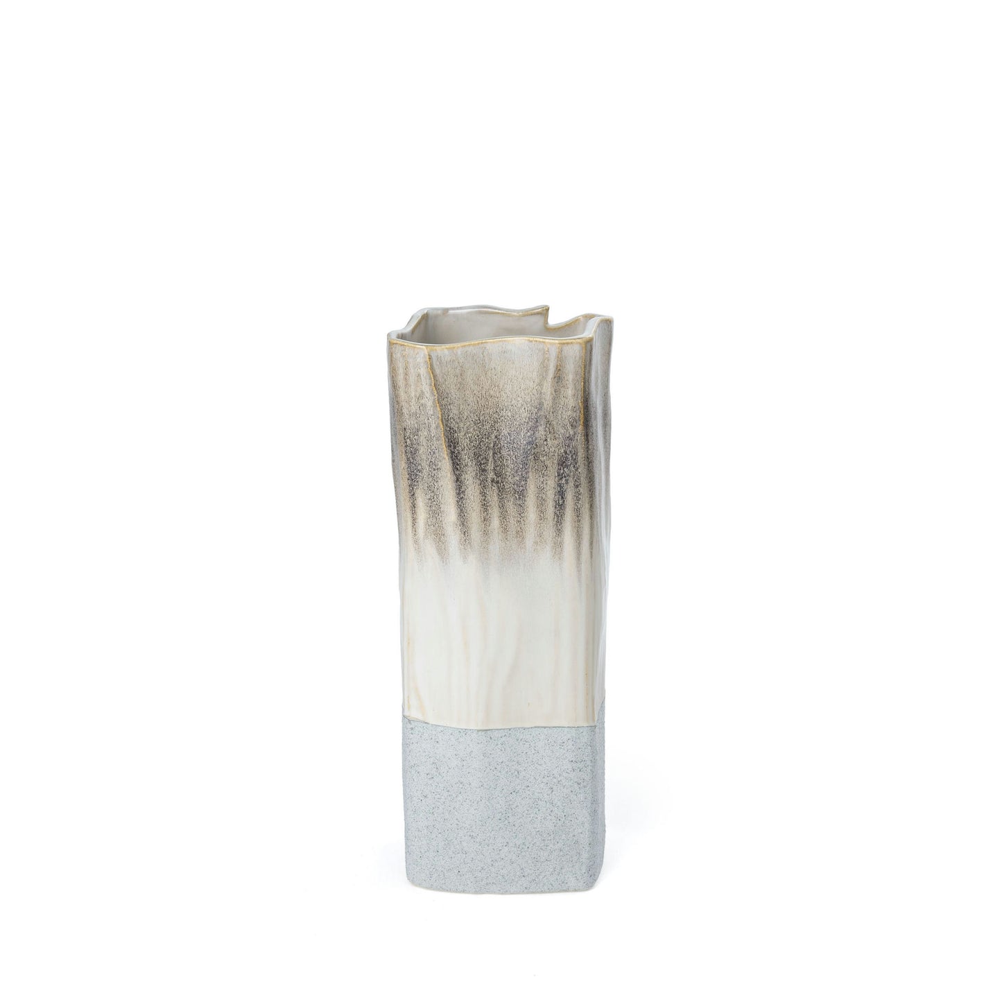 Saunton 12" Ceramic Table Vase Small