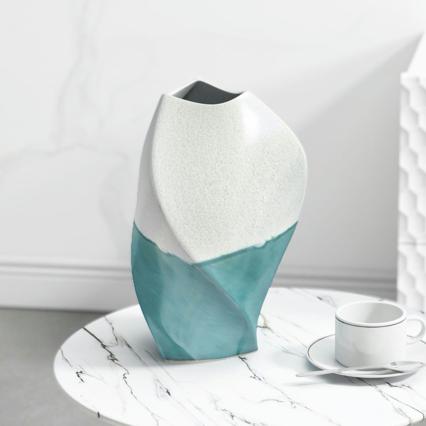 Timor 12" Ceramic Table Vase