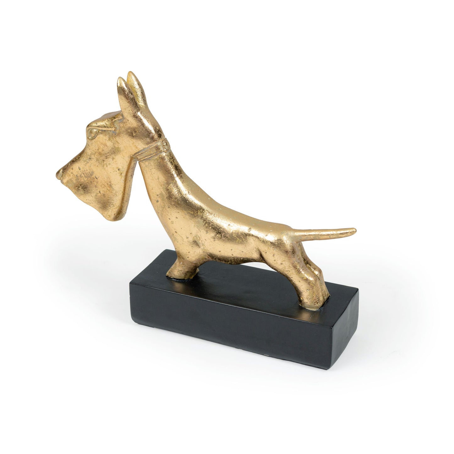 Scottish Terrier Gold Sculpture