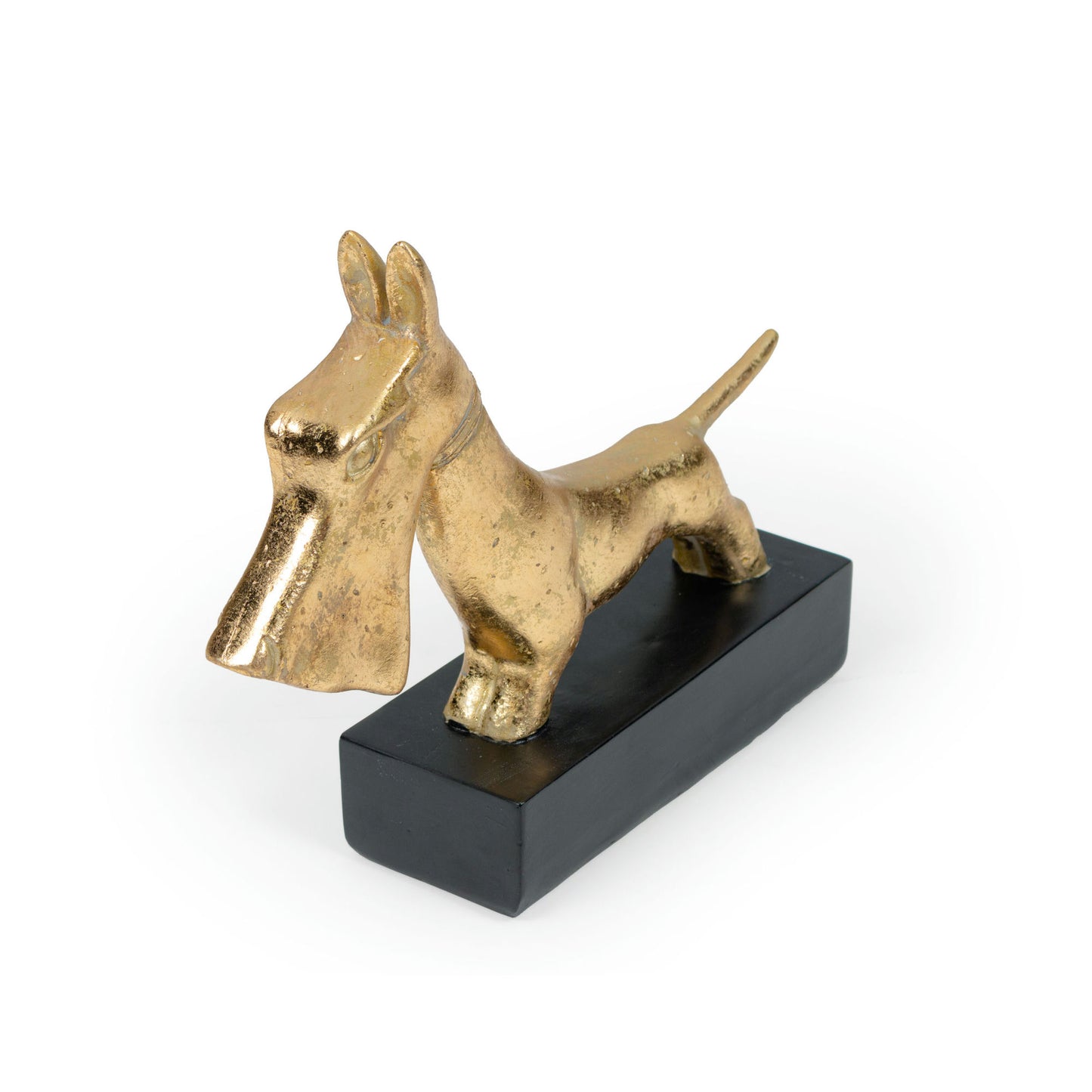 Scottish Terrier Gold Sculpture