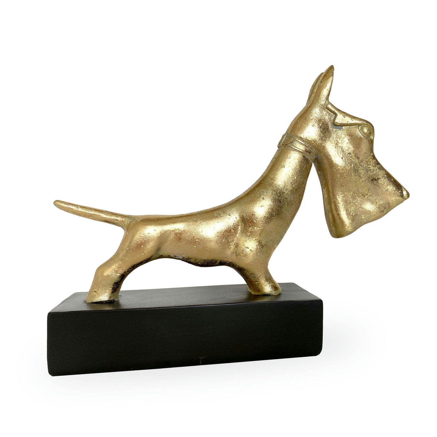 Scottish Terrier Gold Sculpture