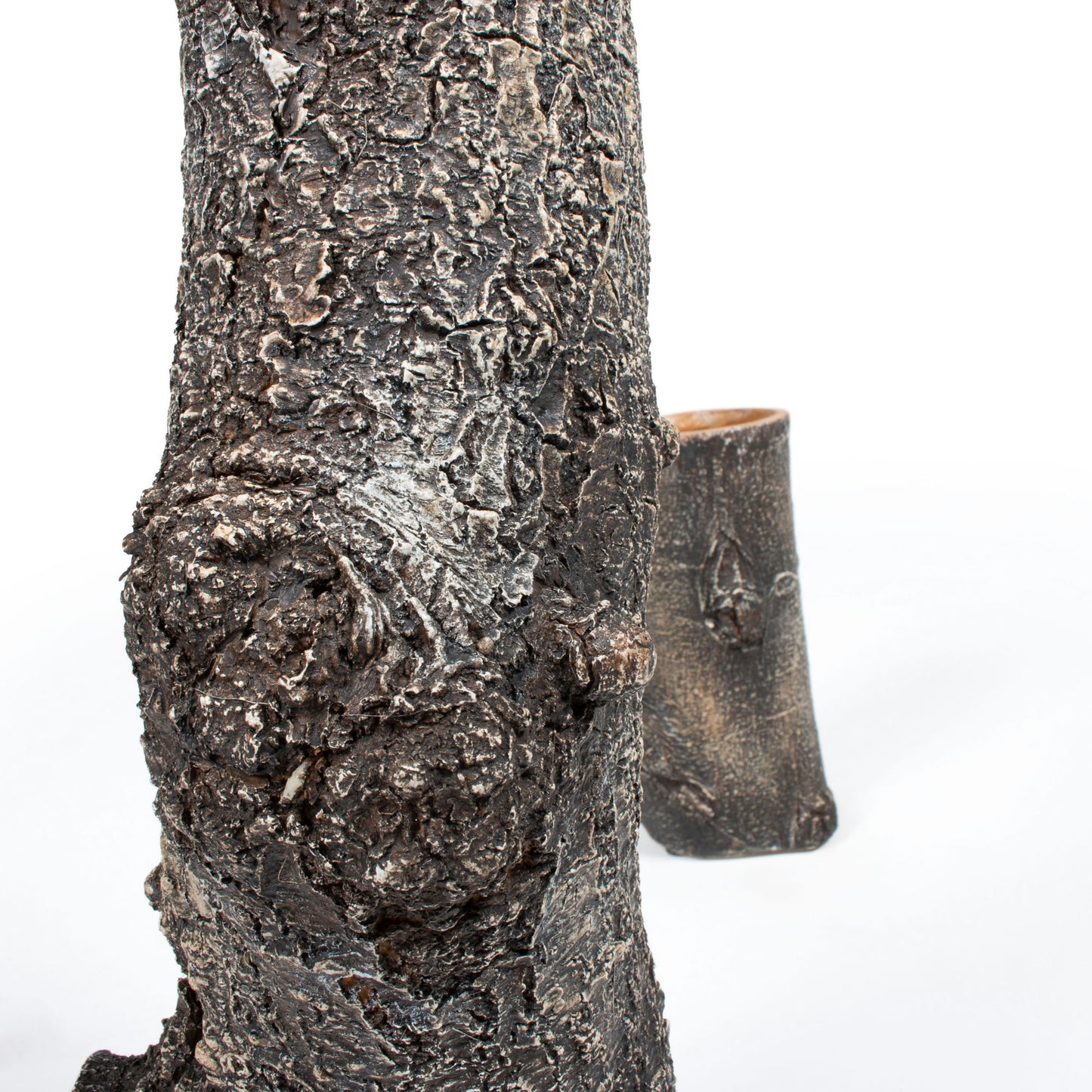 Tree Trunk Small Polystone Vase