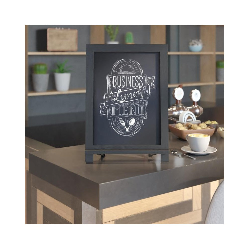 10PK Black Chalkboards 12" x 17"