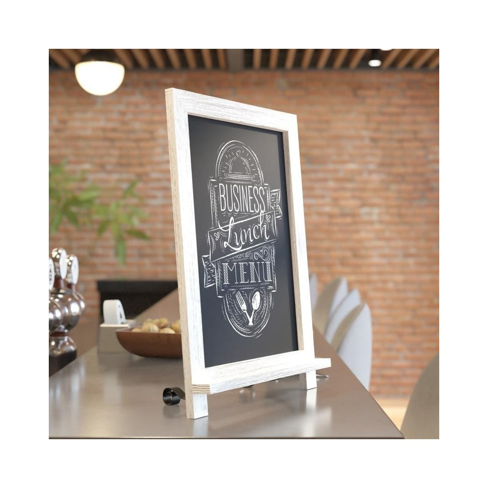 10PK Whitewash Chalkboards 12" x 17"