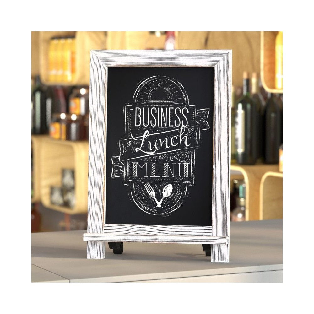 10PK Whitewash Chalkboards