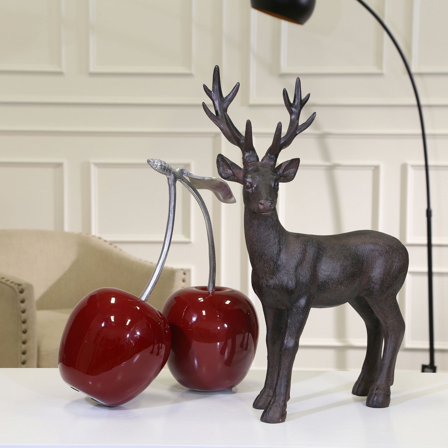 Brown Resin Deer, Standing