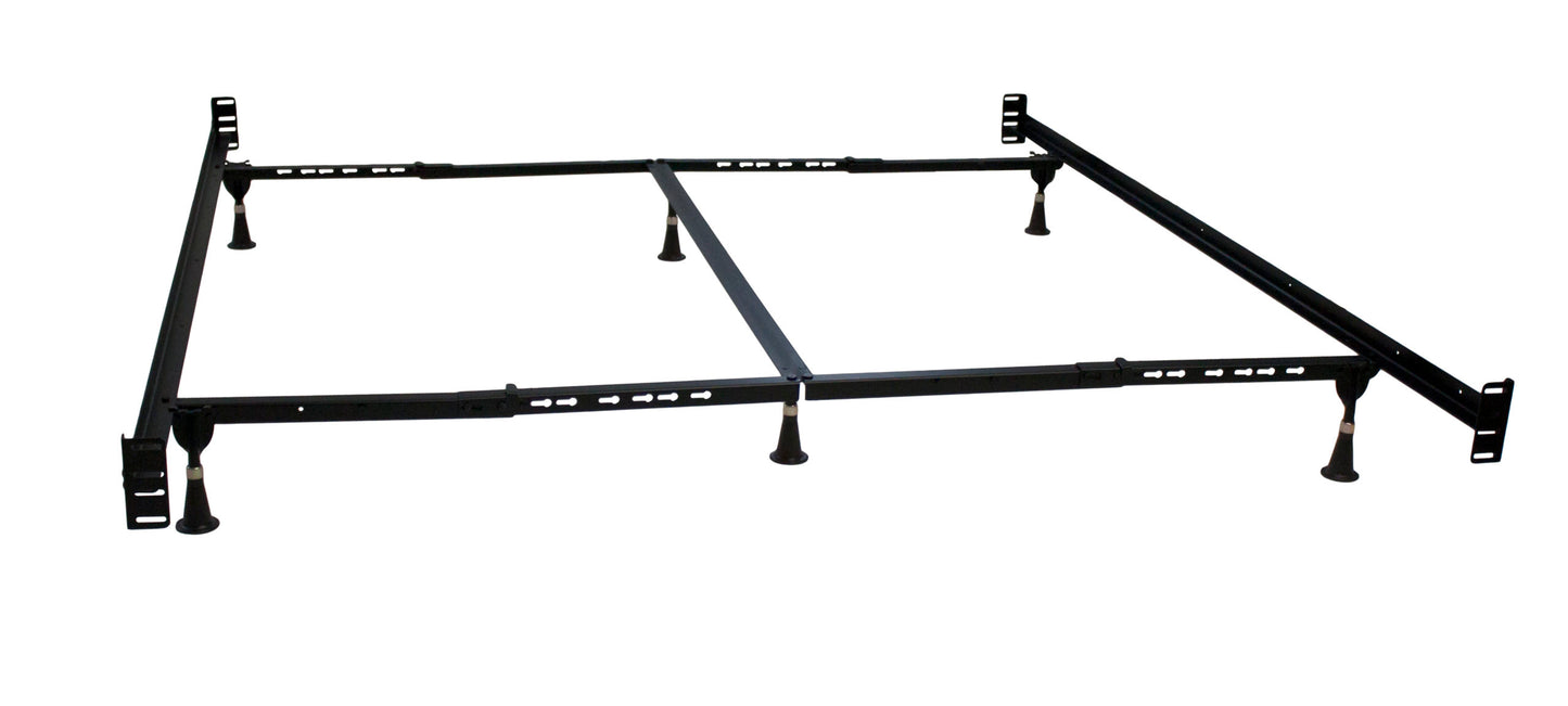 Headboard & Footboard Bed Frame California King with 6 Glides