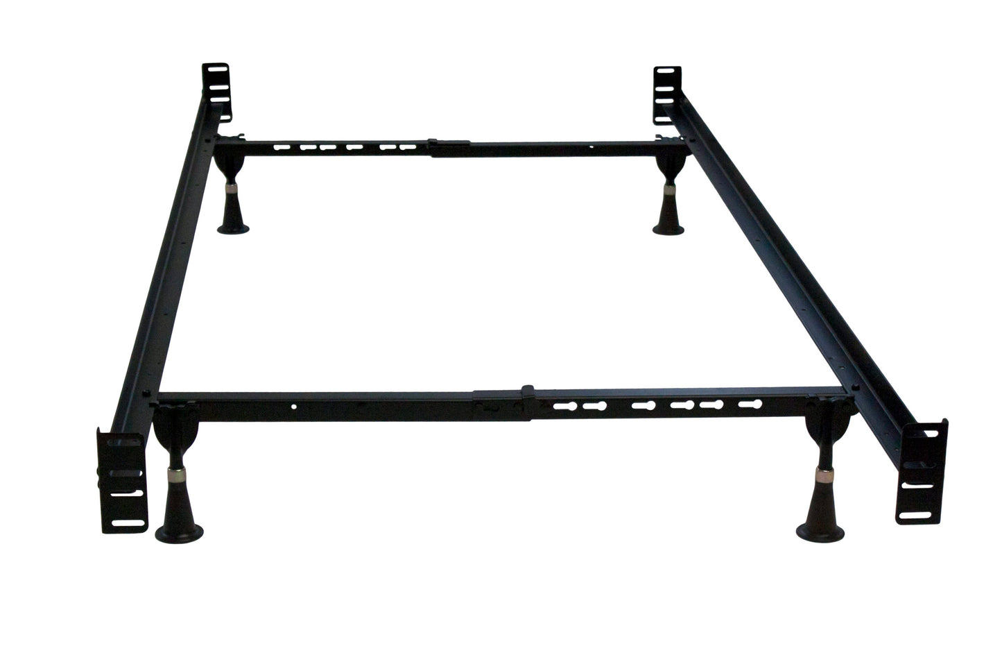 Headboard & Footboard Bed Frame Twin/Full with 4 Glides