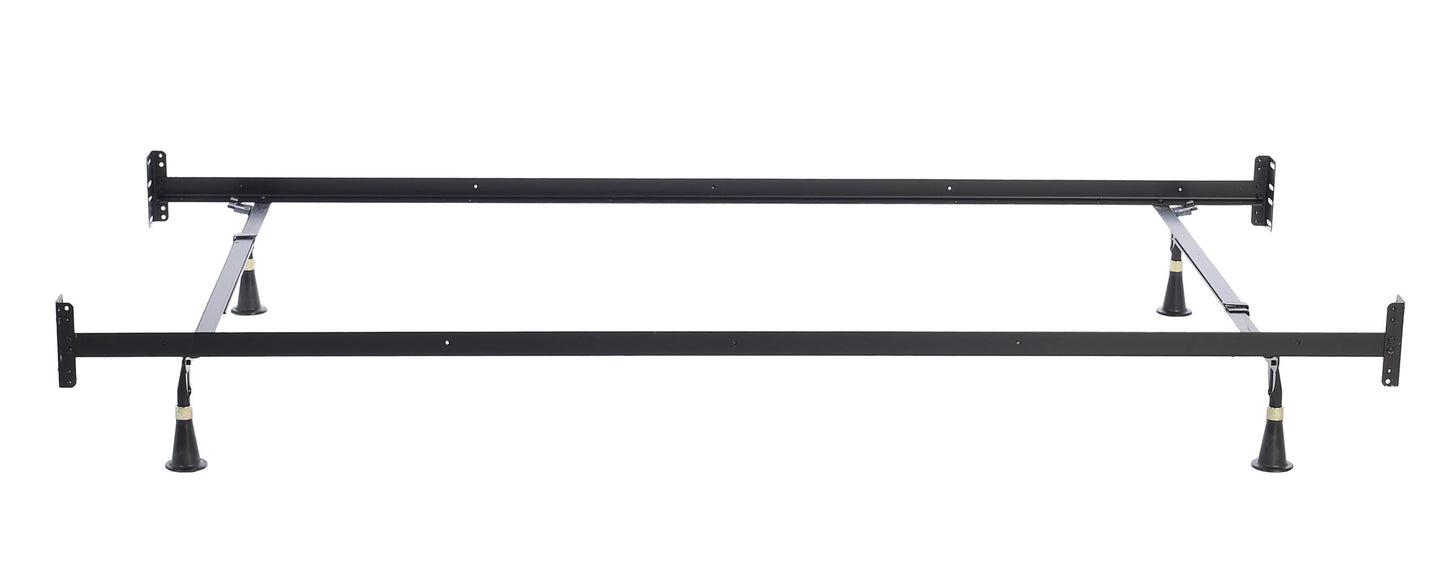 Headboard & Footboard Bed Frame Twin/Full with 4 Glides