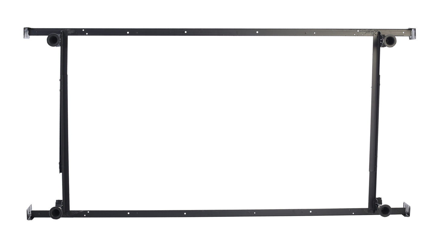Headboard & Footboard Bed Frame Twin/Full with 4 Glides