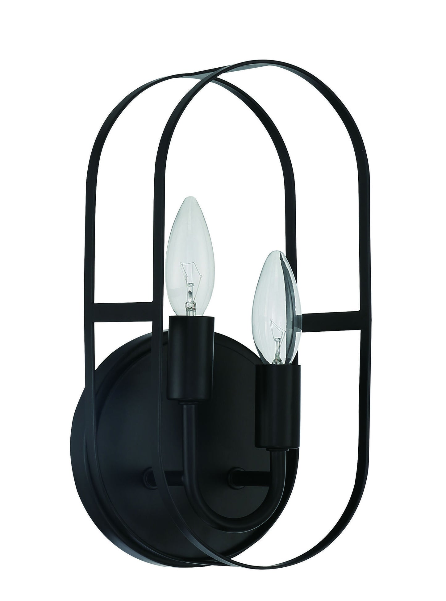 Mindful 2 Light Sconce - FB , Damp rated