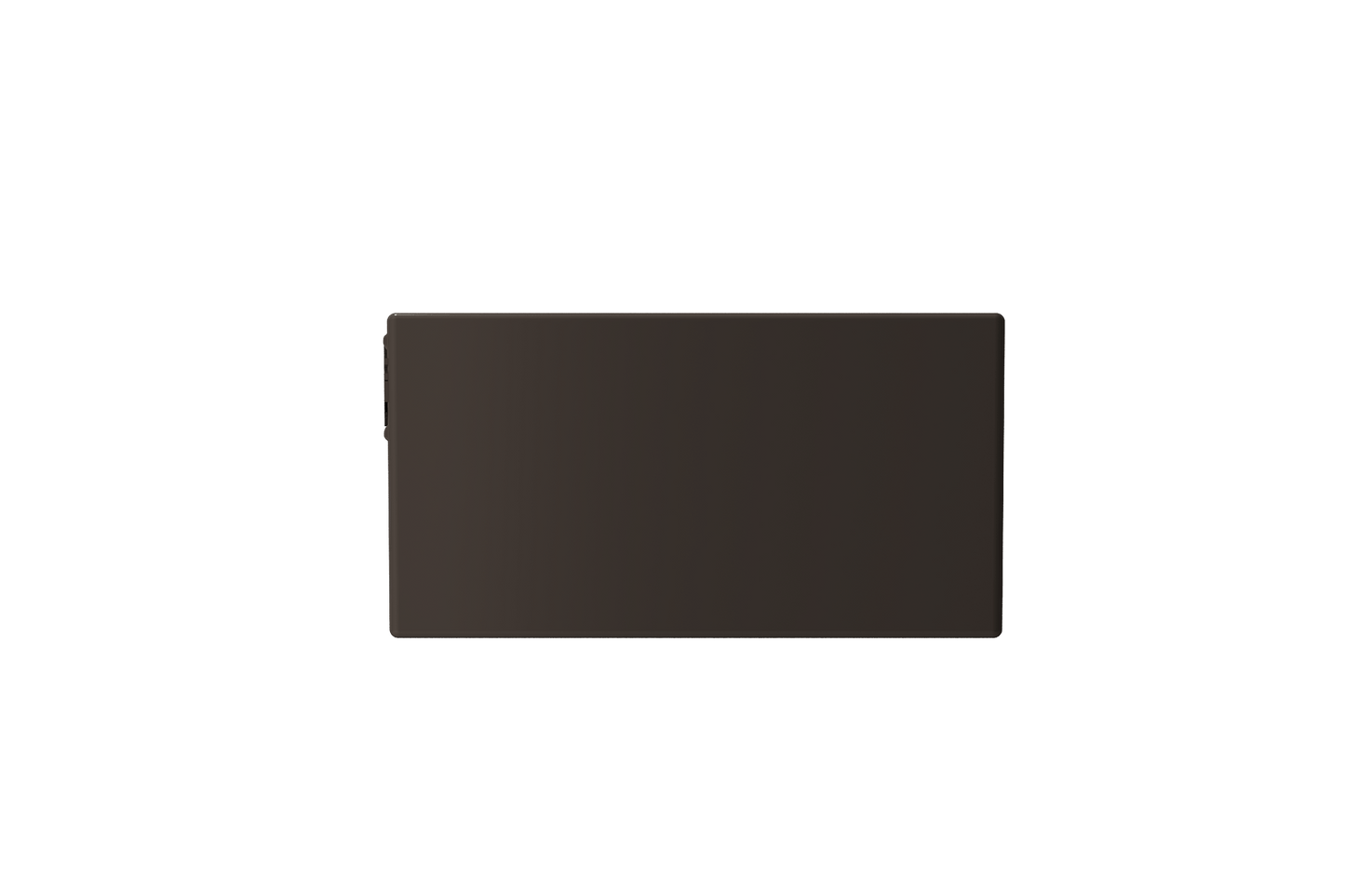 Vigneto Apron Front Fireclay 30" Single Bowl Kitchen Sink in Matte Brown