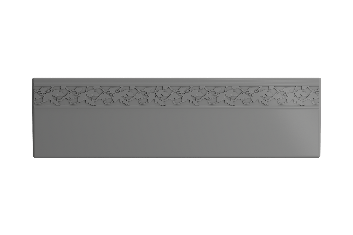 Vigneto Apron Front Fireclay 36" Double Bowl Kitchen Sink in Matte Gray