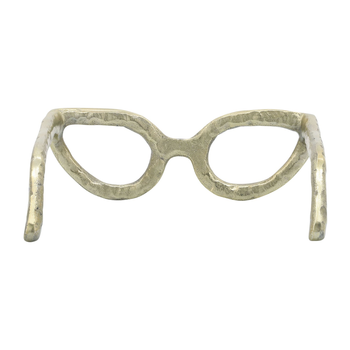 Gold Glasses Sculpture