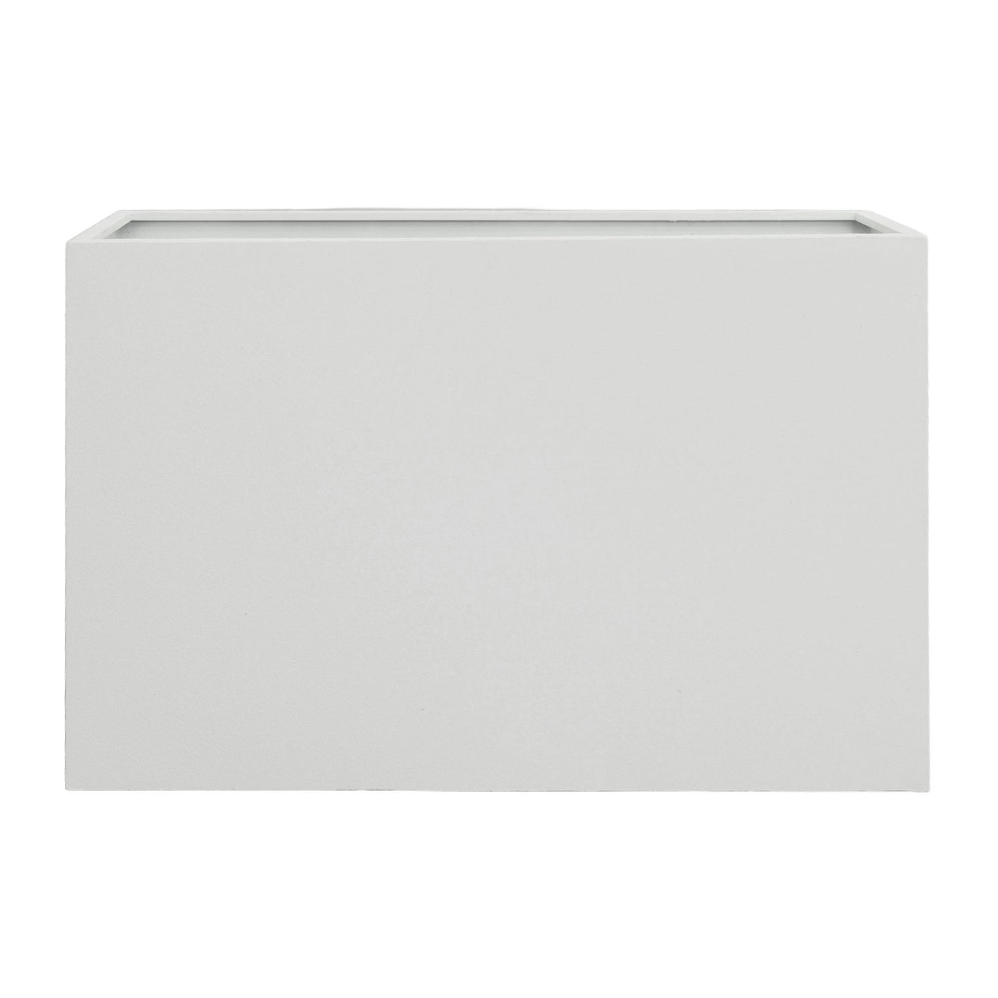 Ec Metal Planter Box - White