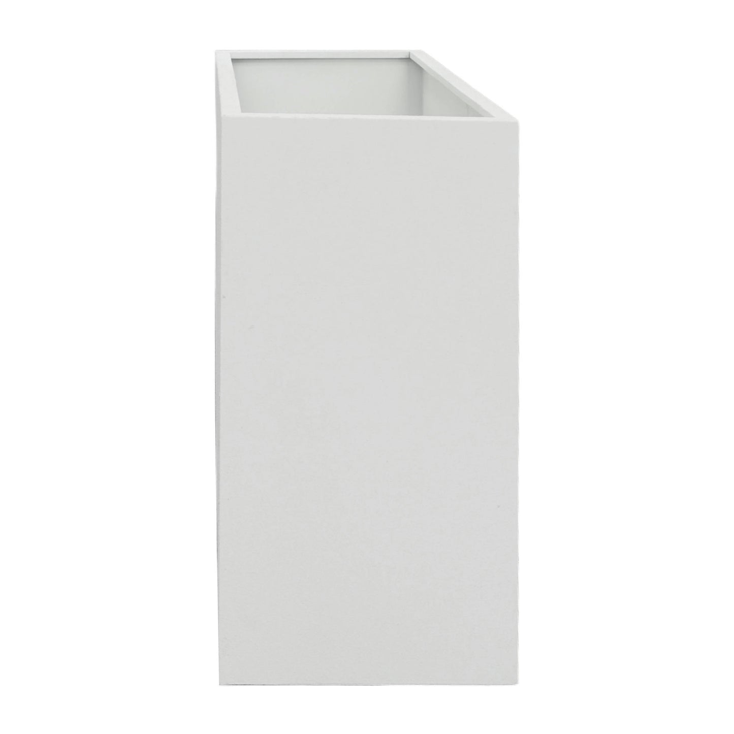 Ec Metal Planter Box - White