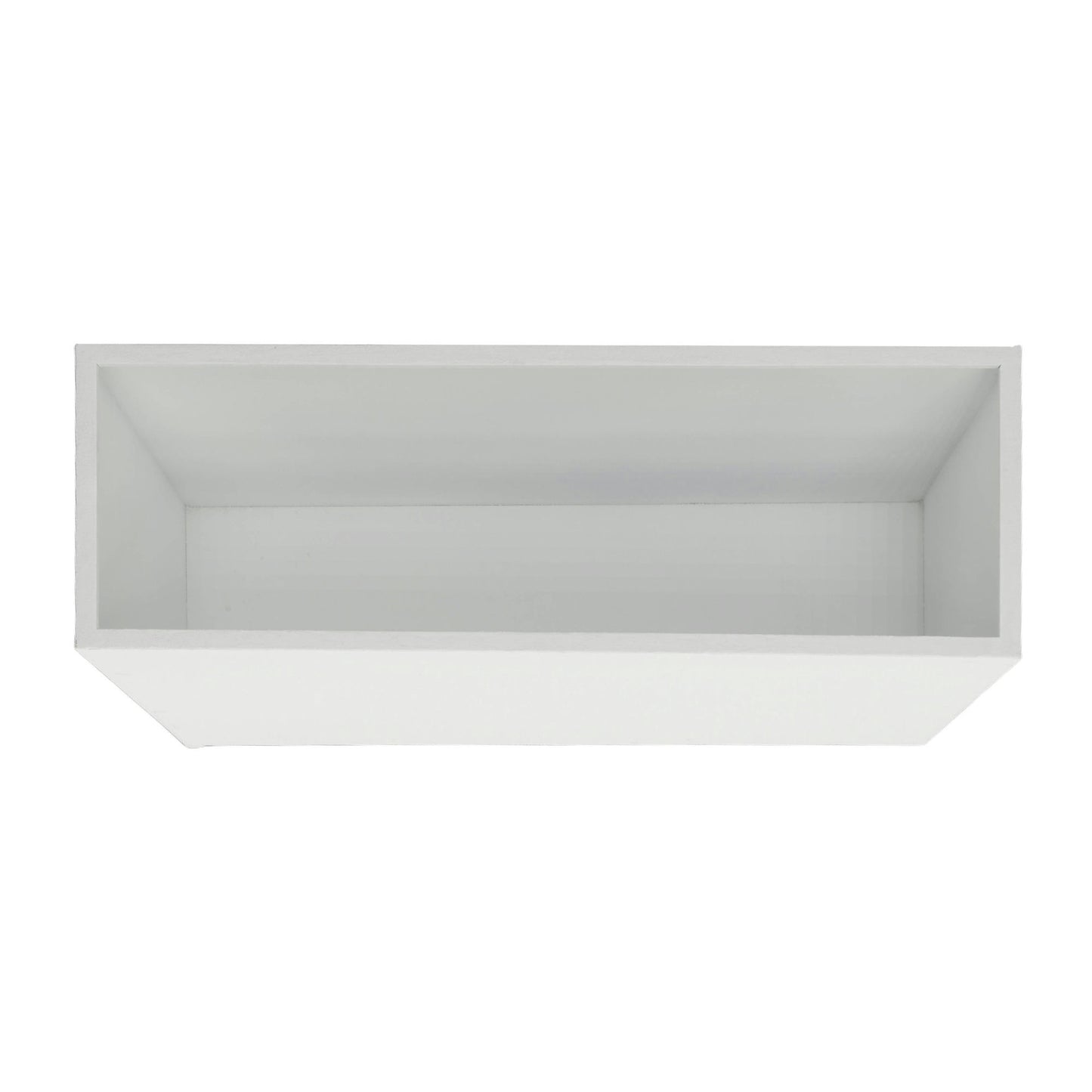 Ec Metal Planter Box - White