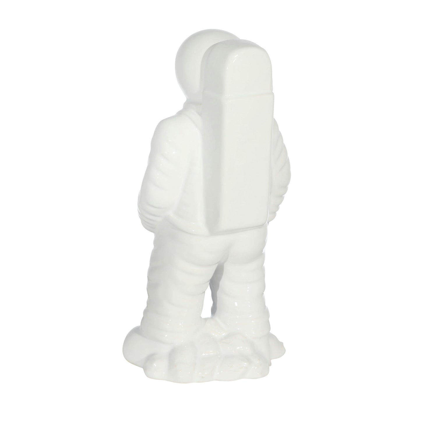 Ceramic 12" Astronaut Statuette, White