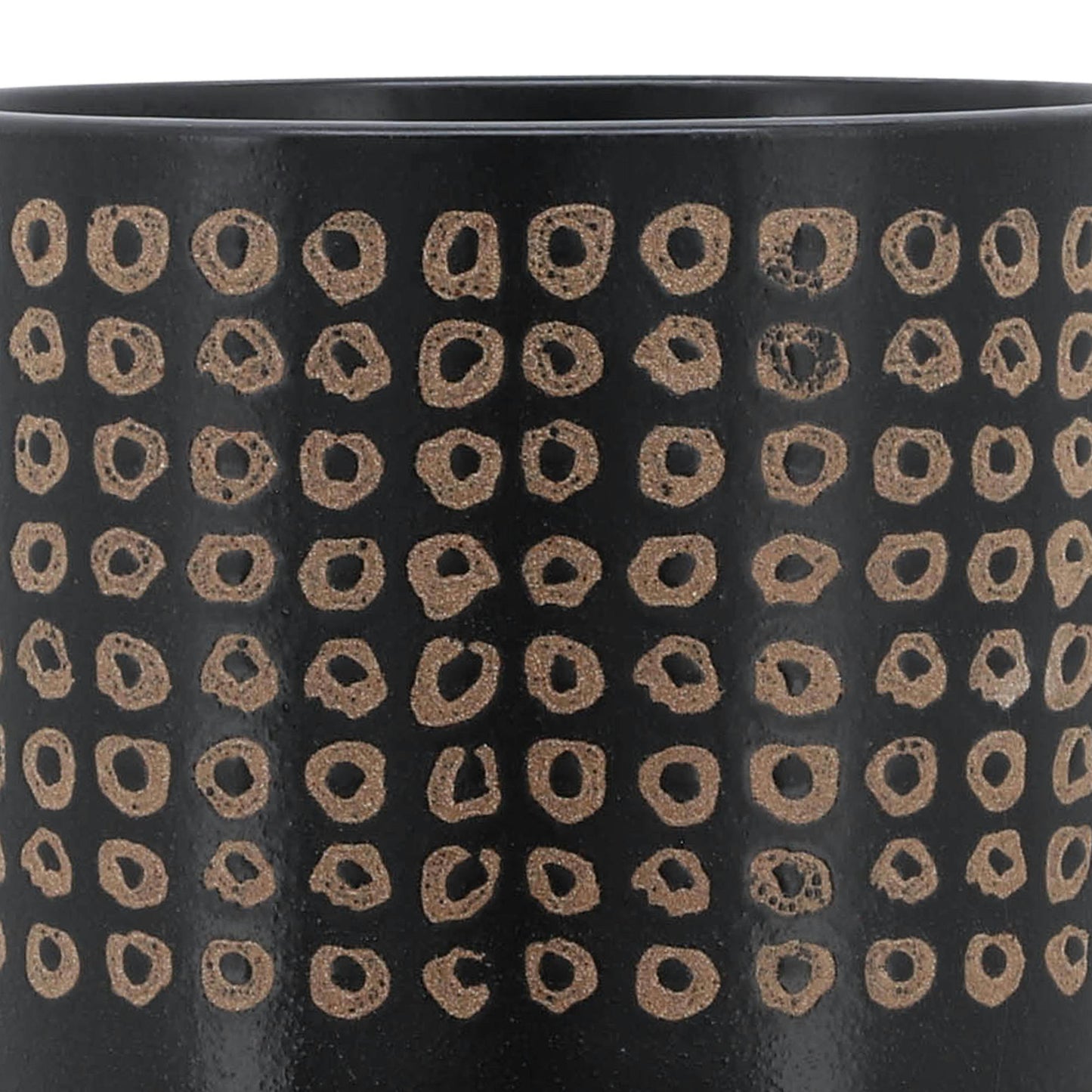 Ceramic 10" Planter On Stand, Brown