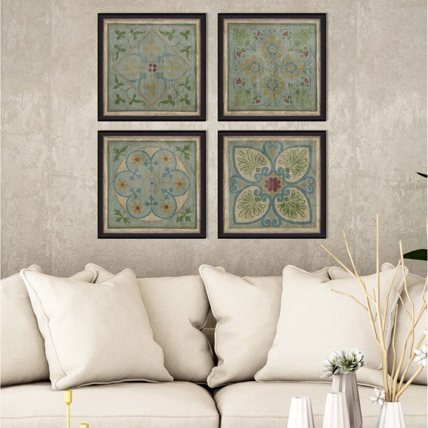 Paragon Verdigris Pattern S/4