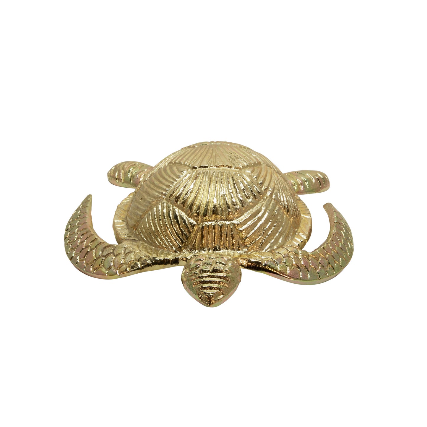 Metal 11.5" Turtle, Gold