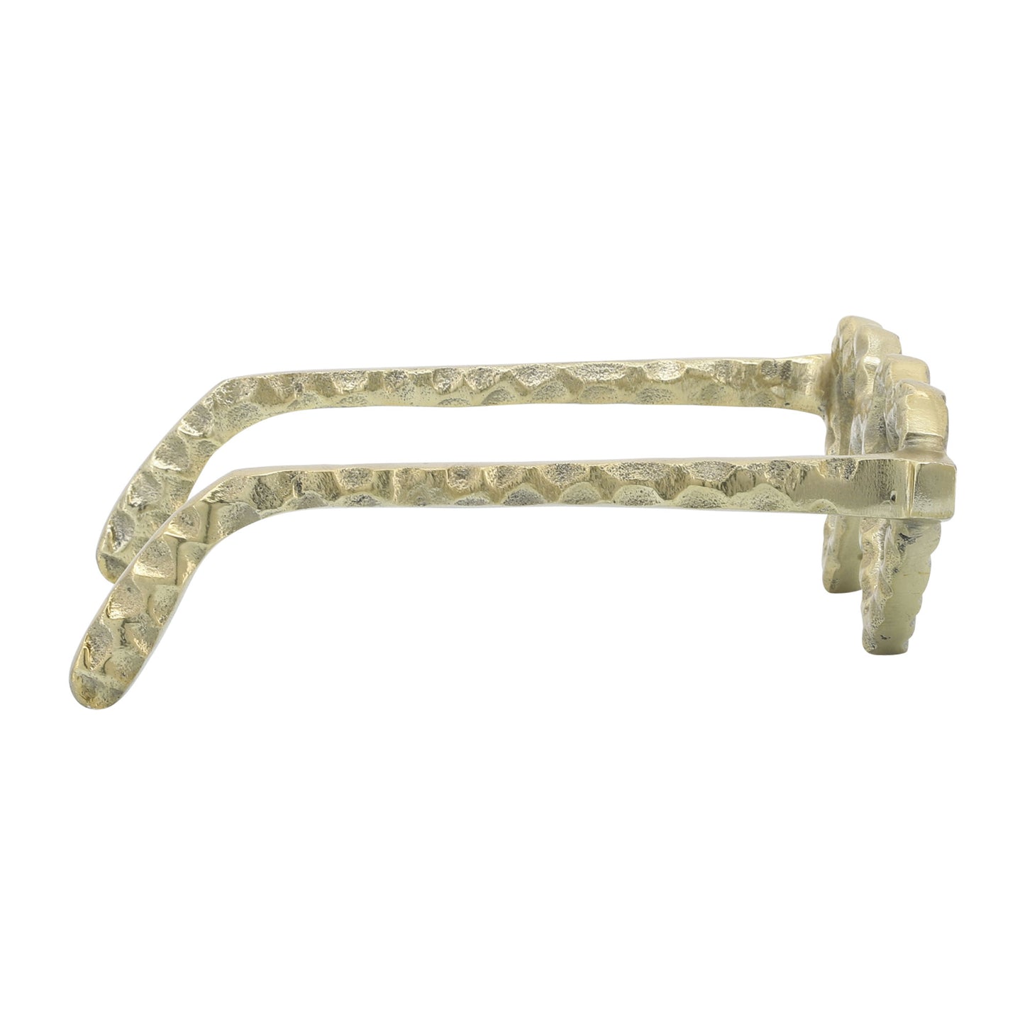 Metal Heart Shaped Glasses, Gold