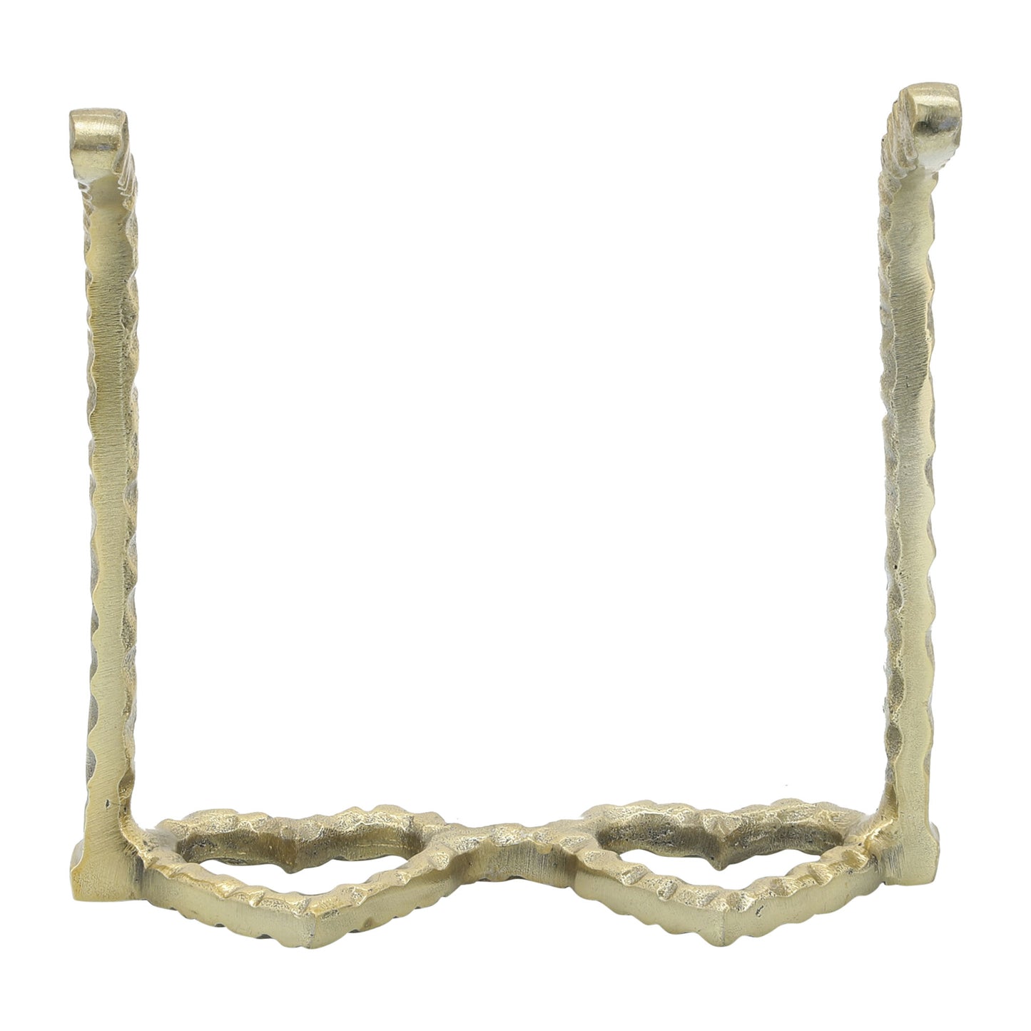 Metal Heart Shaped Glasses, Gold