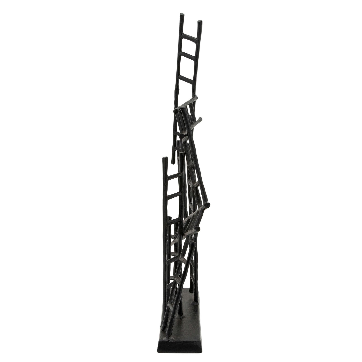 24"h Ladders Sculpture, Black