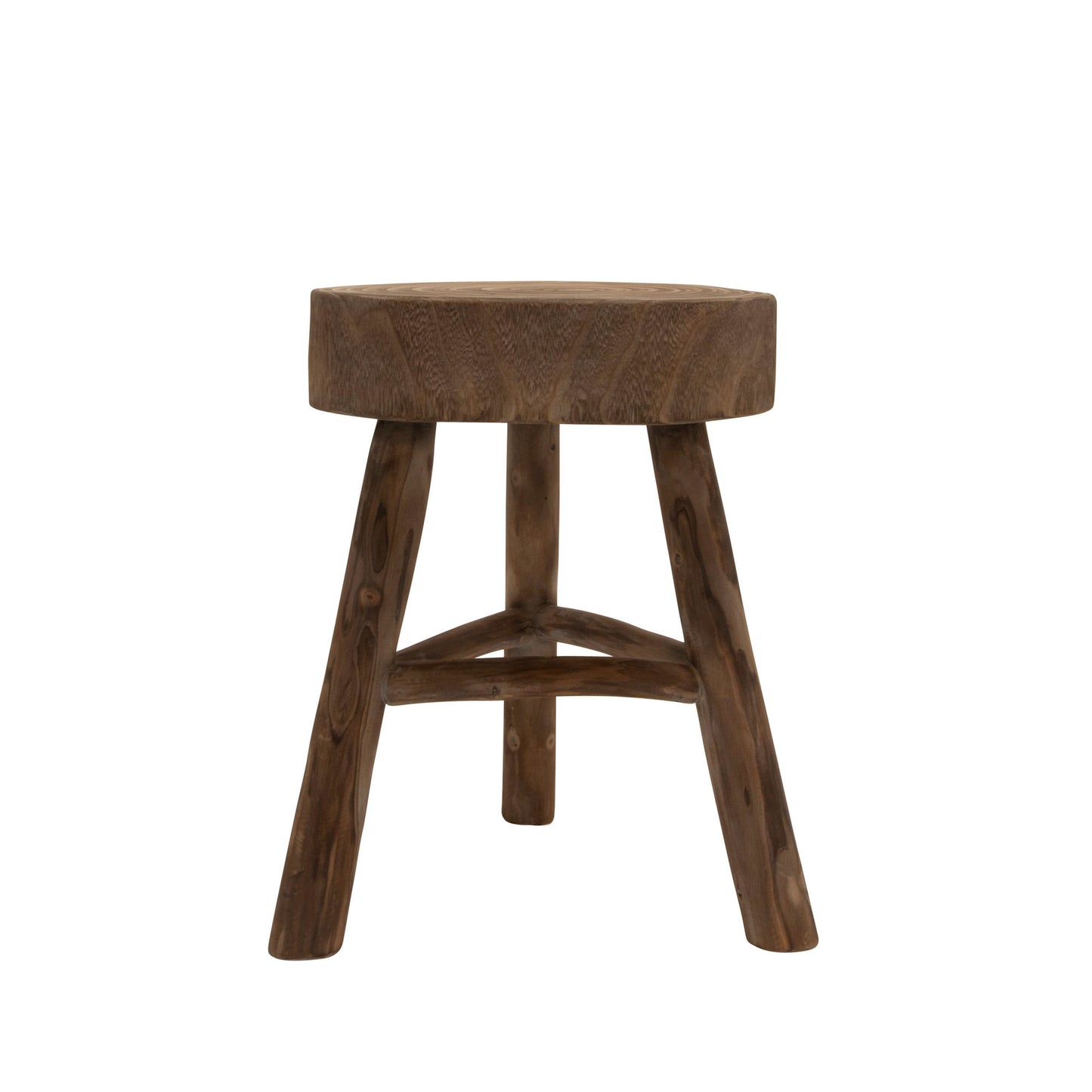 Wood 16"h Accent Table, Brown