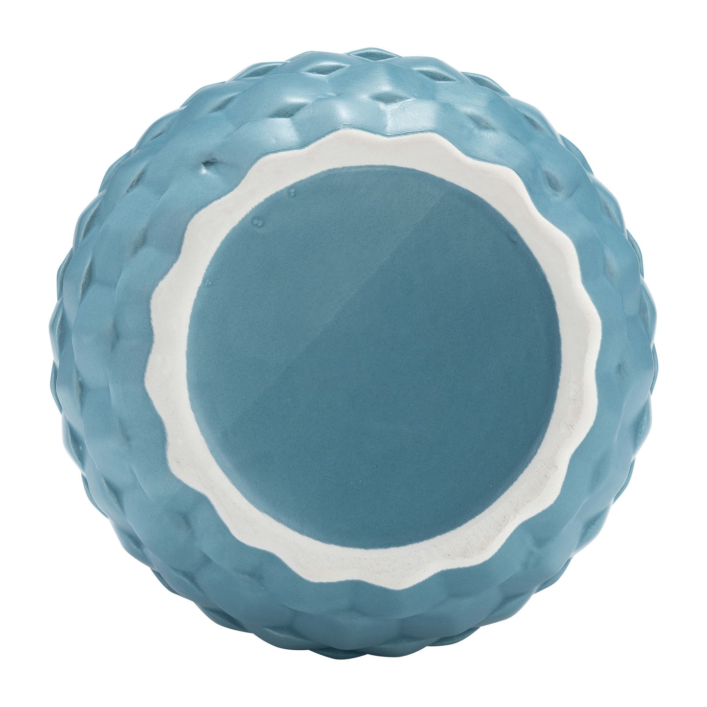 9" Textured Vase, Cameo Blue