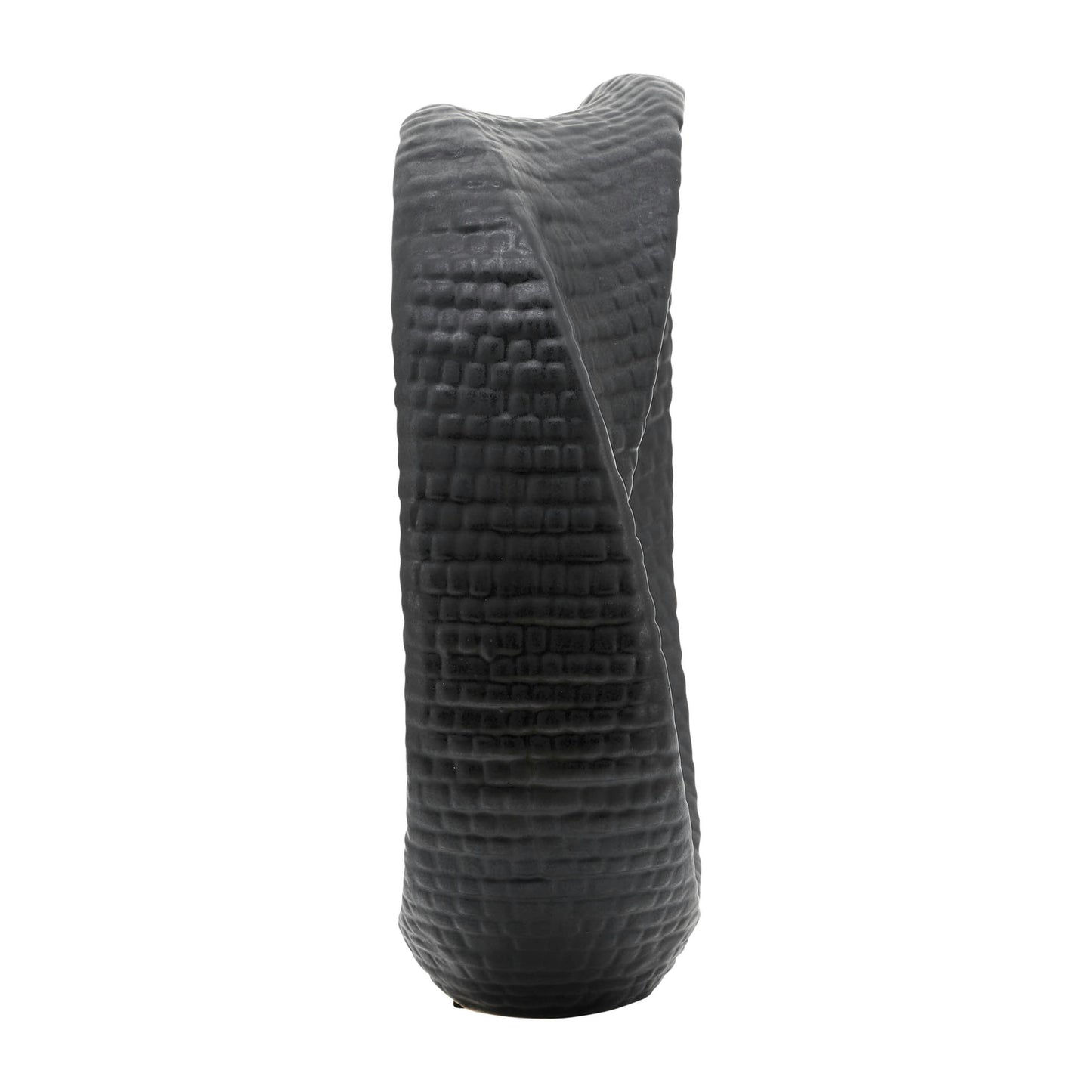 10" Textured Table Top Deco, Black