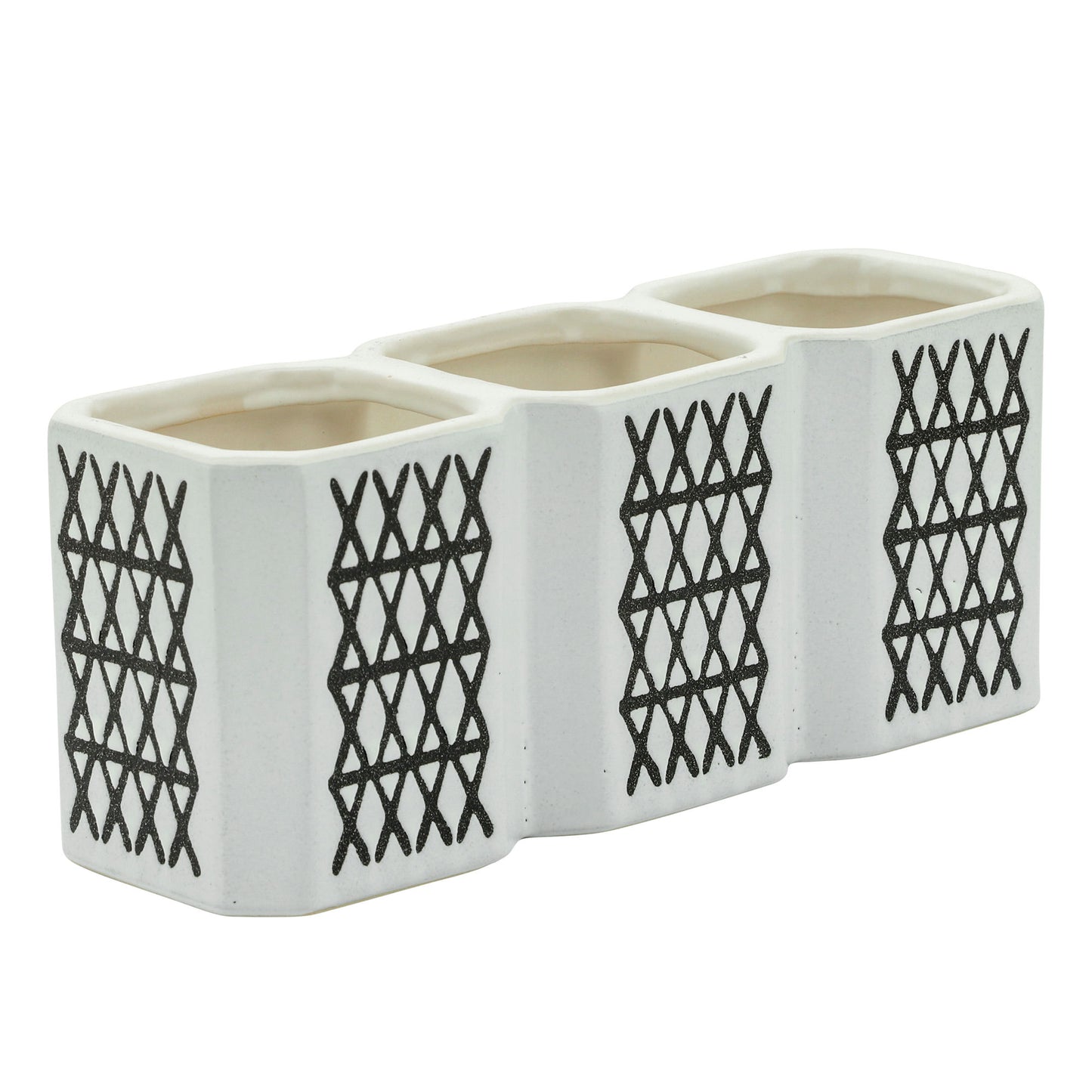 3-cup X-pen Holder, Black