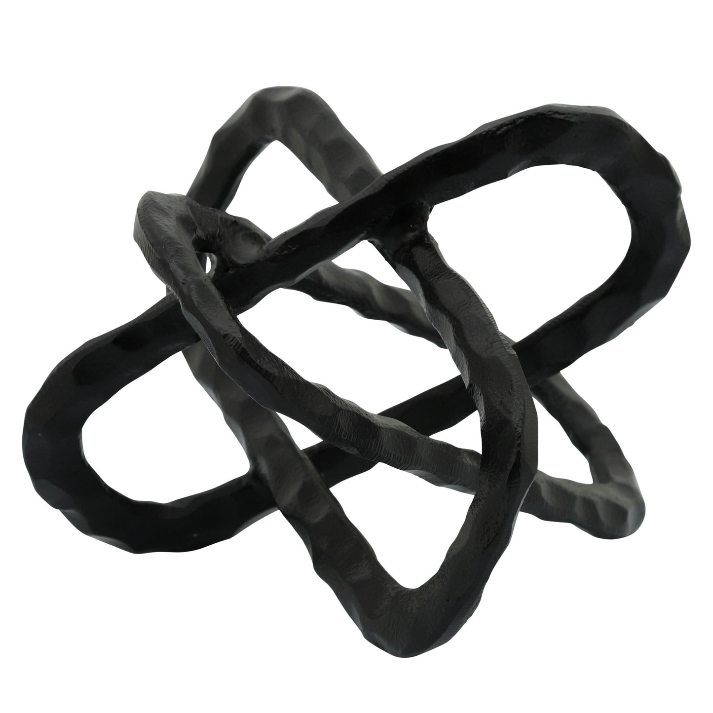 Metal 9" Oval Links, Black