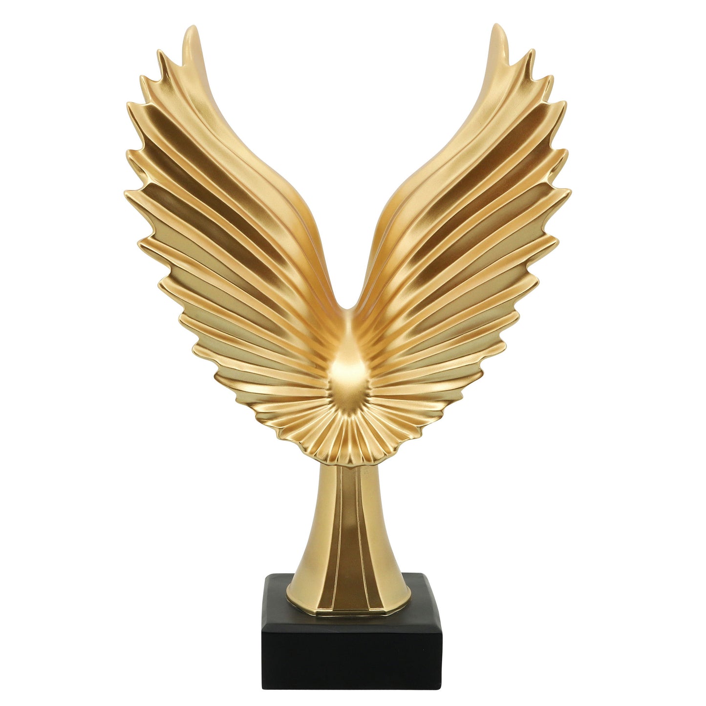 Resin 20"h Eagle Table Accent, Gold