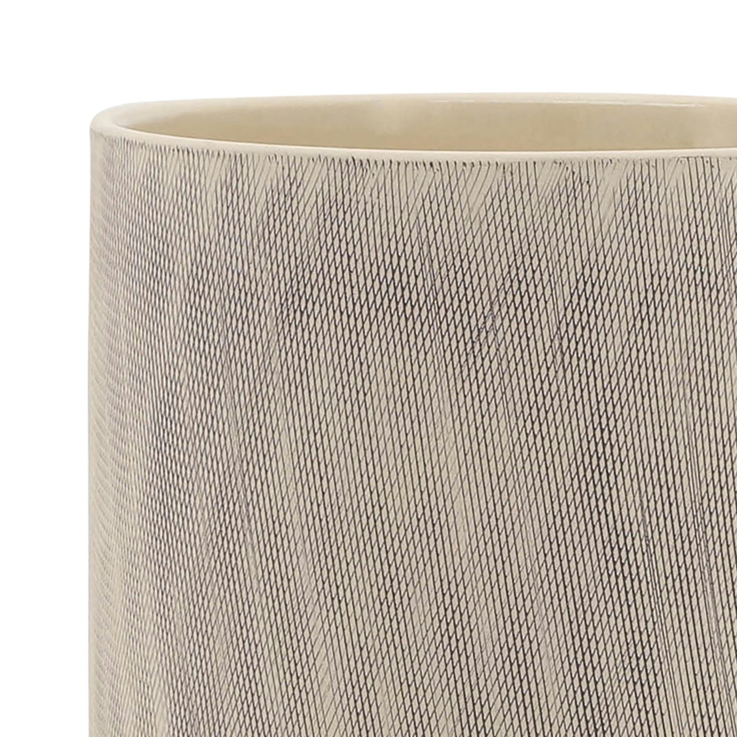 10" Mesh Planter W/ Stand, Tan