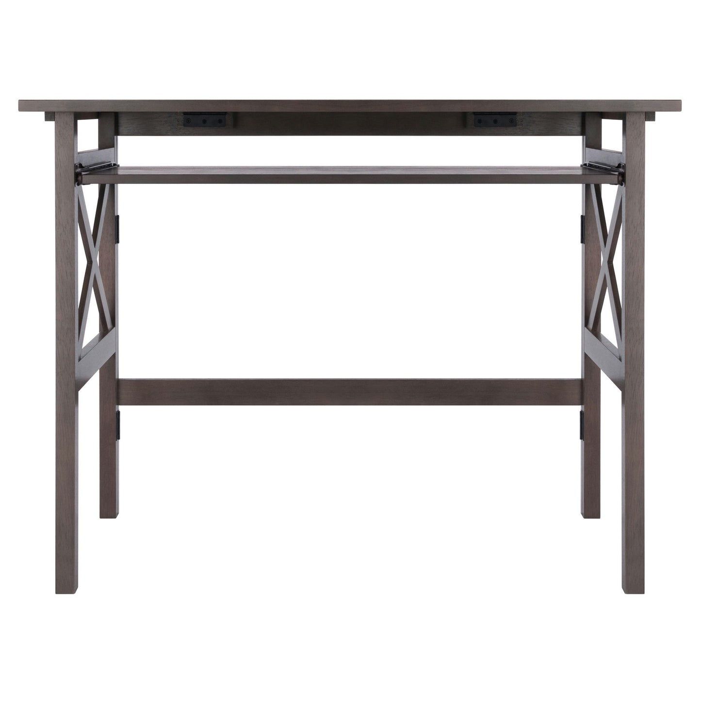 Xander Foldable Desk, Oyster Gray