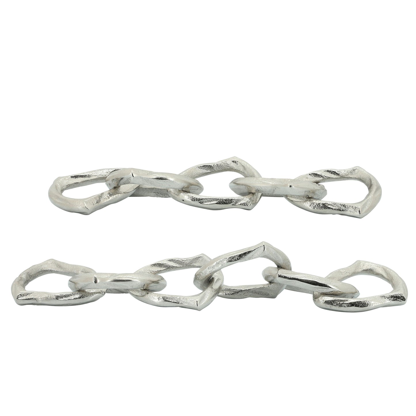 Metal 15" Chain Links, Silver