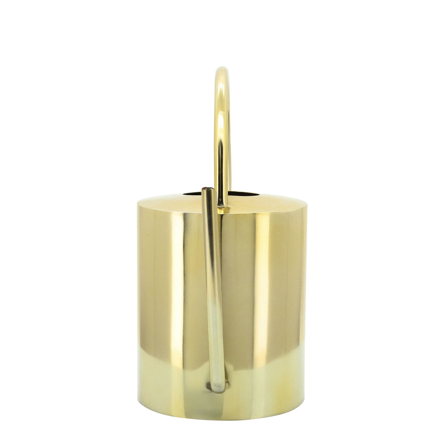 Metal 12"h Watering Can, Gold