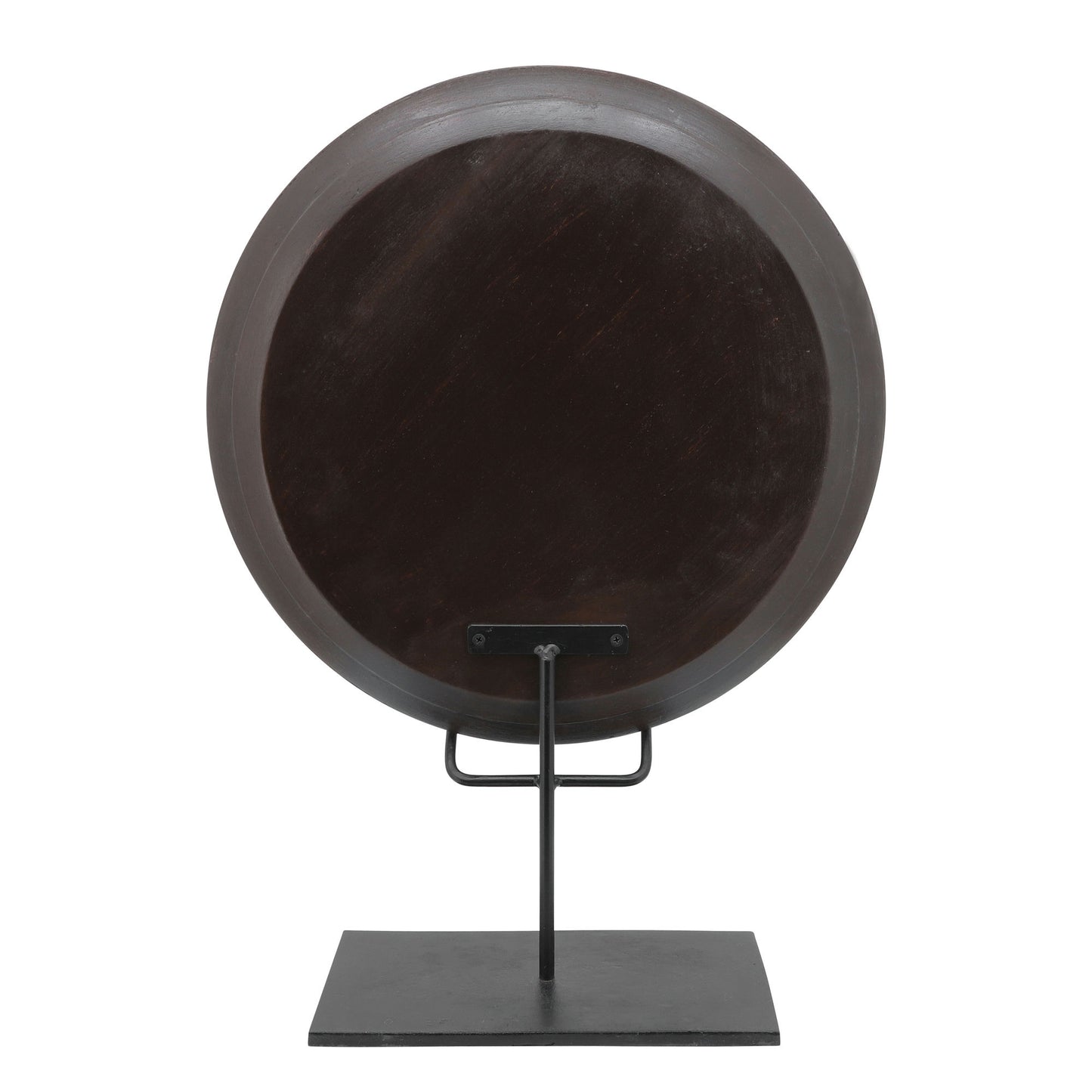 Wood, 24" Aztec Table Accent, Brown