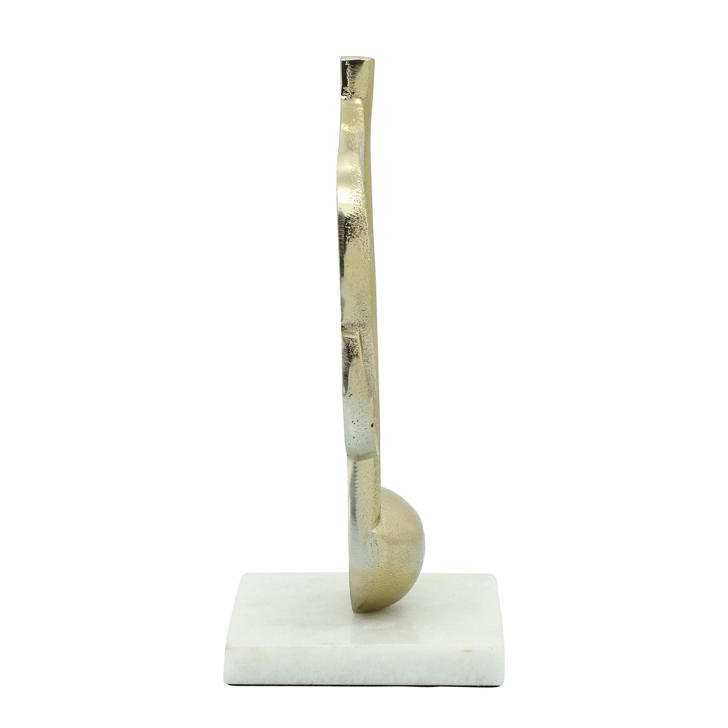 Metal 9" Music Note Accent, Gold