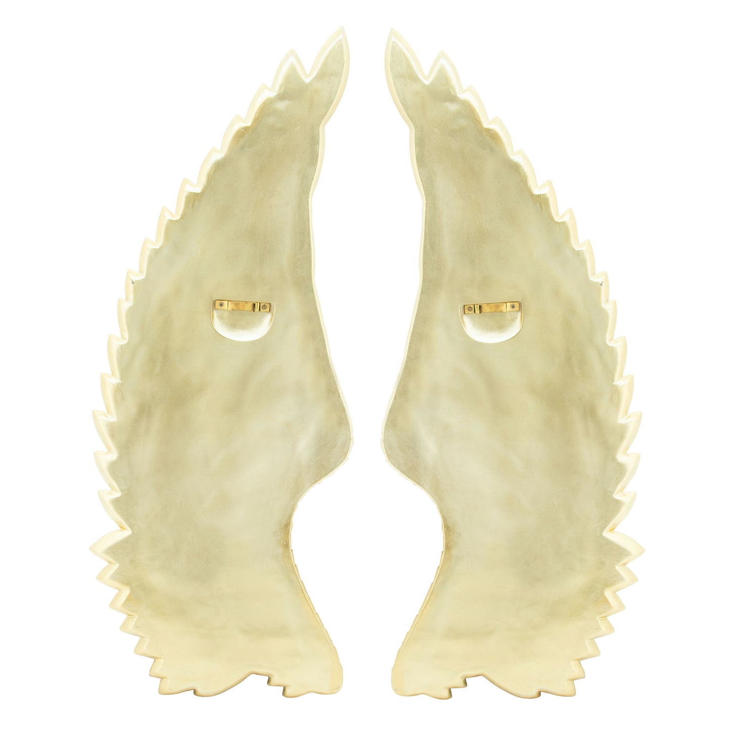 Resin S/2 Angel Wings Wall Accent, Gold